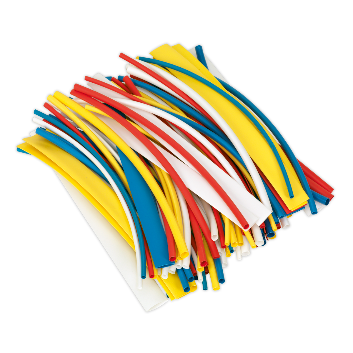 Sealey Heat Shrink Tubing Mixed Colours 200mm 100pc