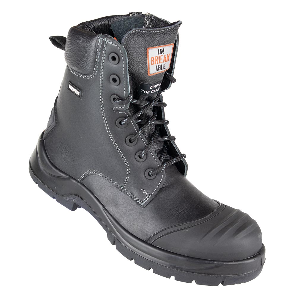 Unbreakable Trench-Master Fully Waterproof Metal Free Combat Safety Boot