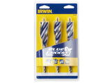 IRWIN® Blue Groove 6X Wood Drill Bit Set, 3 Piece 20-25mm