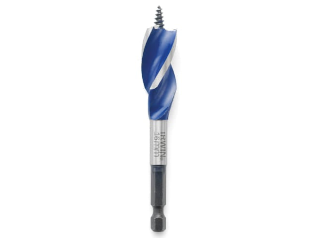 IRWIN® Blue Groove 6X Stubby Wood Bit 16 x 100mm