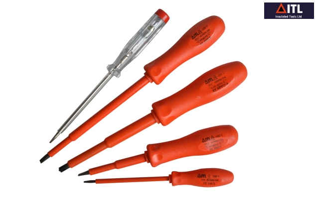 ITL Insulated Insulated Screwdriver Set of 5