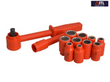 ITL Insulated Insulated Socket Set of 12 1/2in Drive
