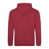 Awdis Just Hoods College Hoodie - Brick Red