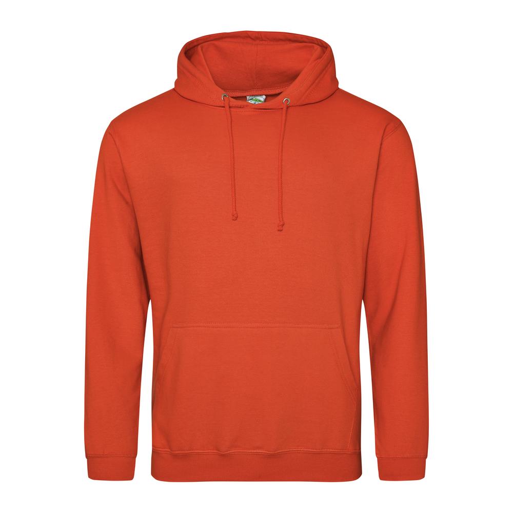 Awdis Just Hoods College Hoodie - Burnt Orange