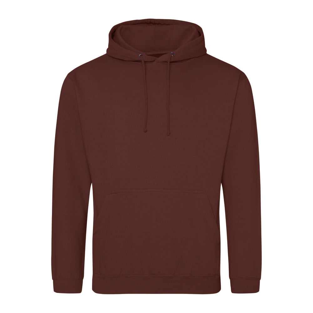 Awdis Just Hoods College Hoodie - Chocolate Fudge Brownie