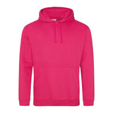 Awdis Just Hoods College Hoodie - Hot Pink