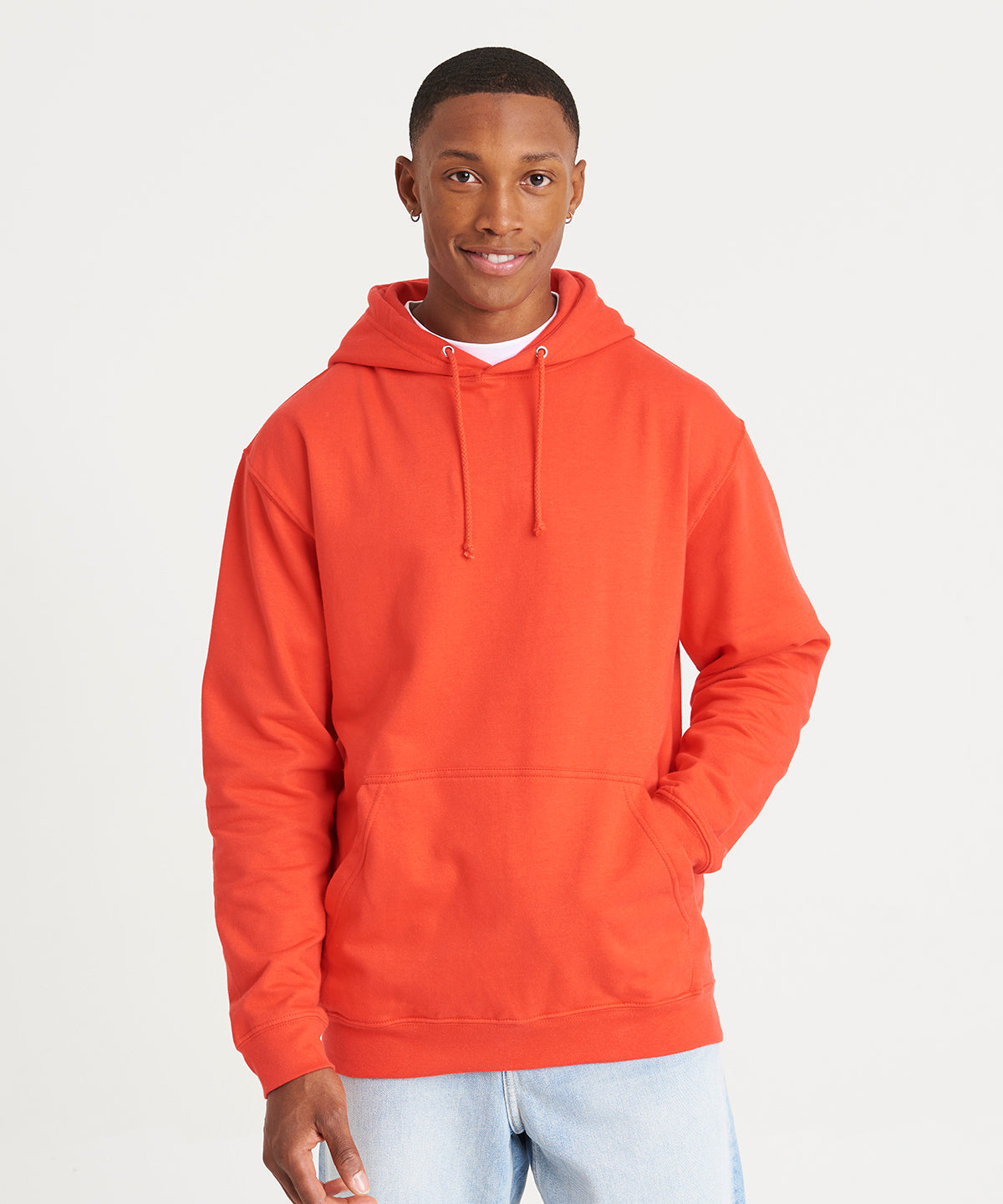 Awdis Just Hoods College Hoodie - Burgundy Smoke