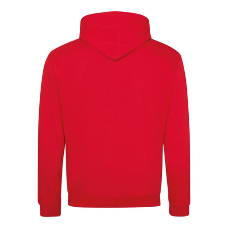 Awdis Just Hoods Varsity Hoodie - Fire Red/Arctic White