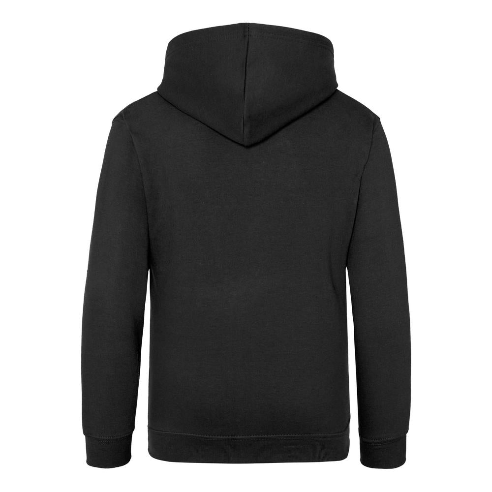 Awdis Just Hoods Kids Hoodie - Black Smoke