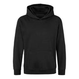 Awdis Just Hoods Kids Hoodie - Black Smoke