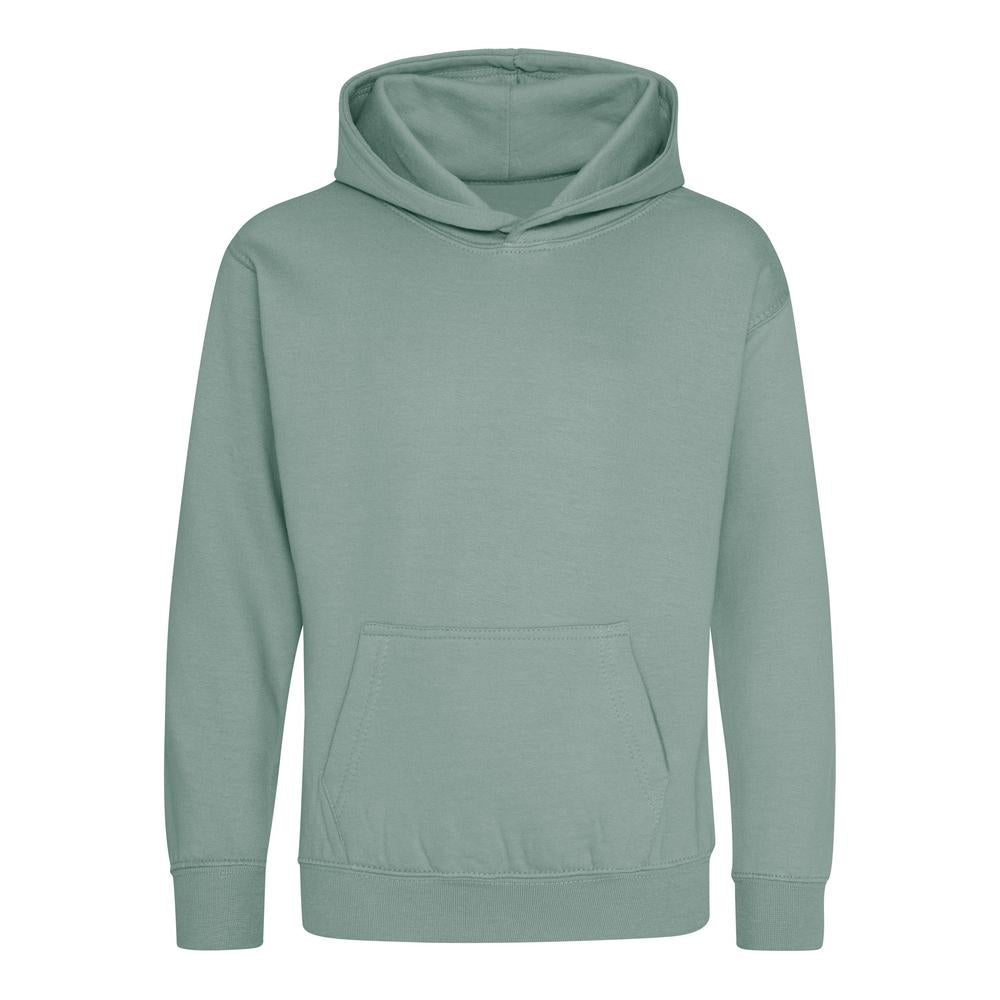 Awdis Just Hoods Kids Hoodie - Dusty Green