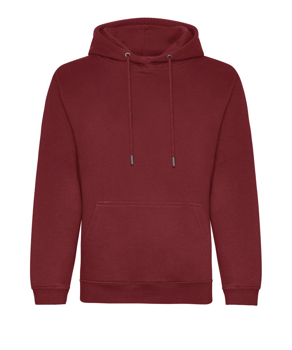 Awdis Just Hoods Organic Hoodie - Burgundy