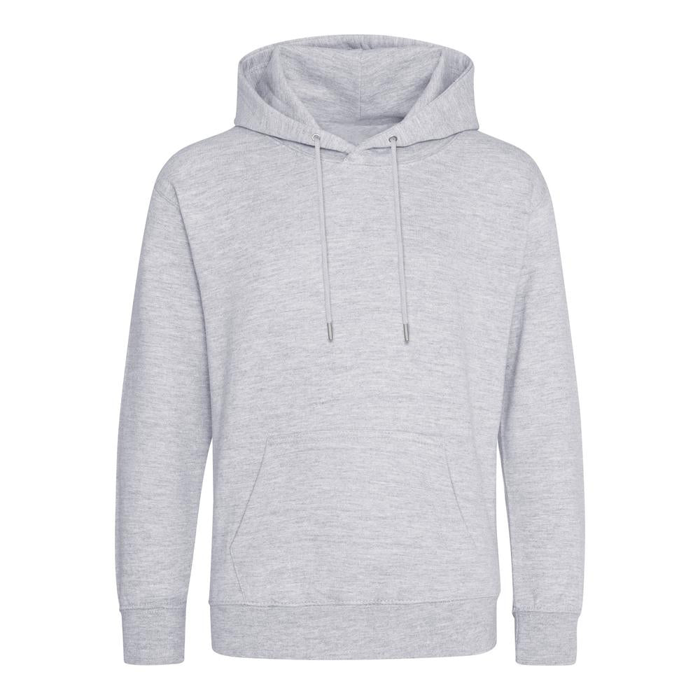 Awdis Just Hoods Organic Hoodie - Heather Grey