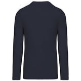 Kariban Men's Long-Sleeved Crew Neck T-Shirt