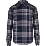 Kariban Sherpa-Lined Checked Shirt Jacket