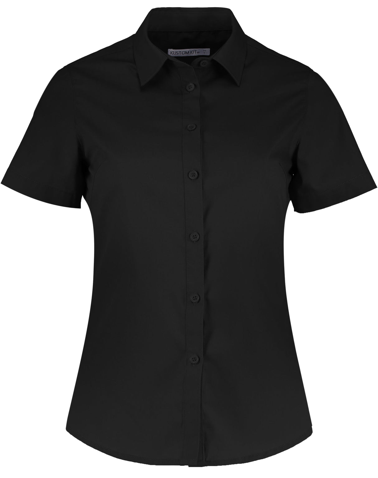 Kustom Kit Women's Poplin Shirt Short Sleeve