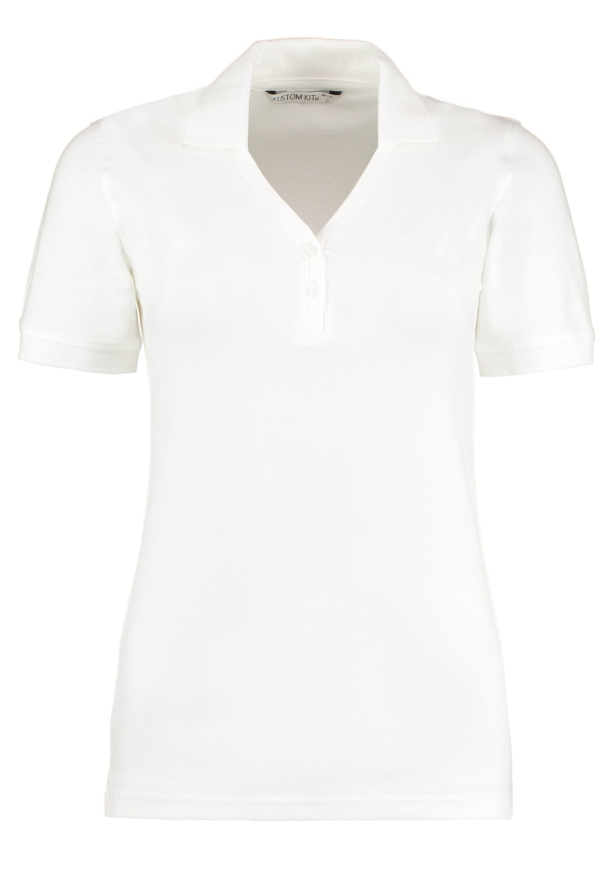 Kustom Kit Sophia V-Neck Polo (Regular Fit)