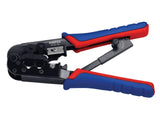 Knipex Crimping Pliers for RJ11/12 RJ45 Western Plugs