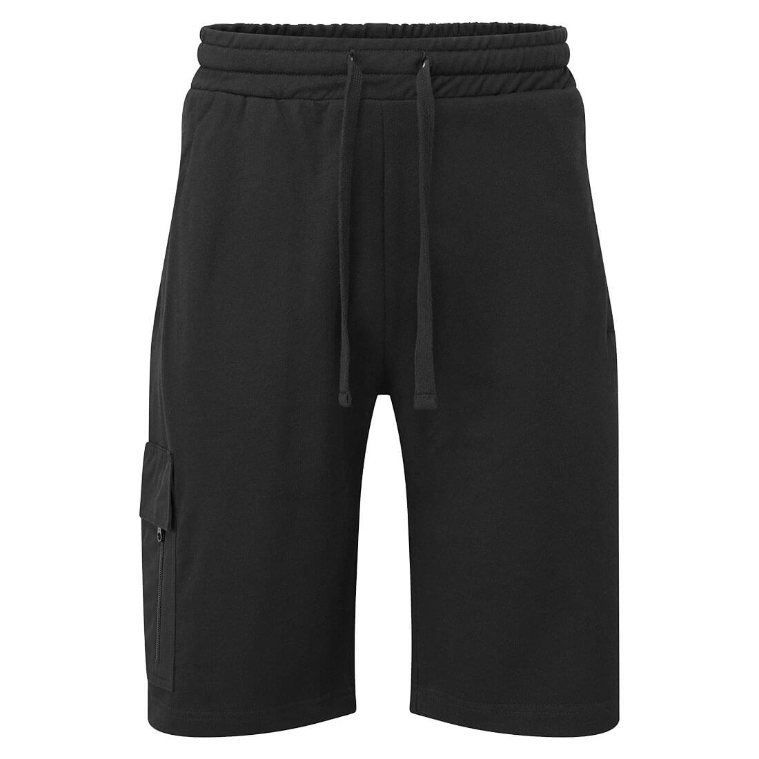 Portwest KX3 Cargo Sweatshorts #colour_black