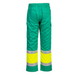 Portwest Hi-Vis Lightweight Contrast Class 1 Service Trousers