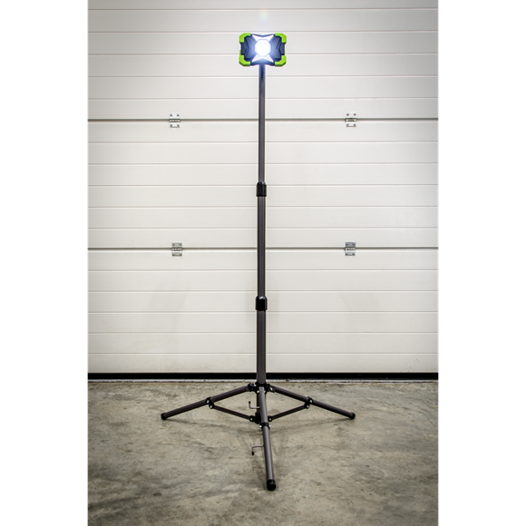 Sealey 15W COB LED Portable Floodlight & Telescopic Tripod