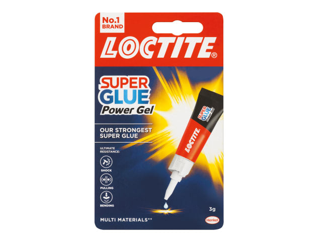 Loctite Super Glue Power Gel Tube 3g