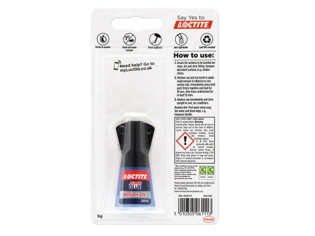 Loctite Super Glue Brush On 5g