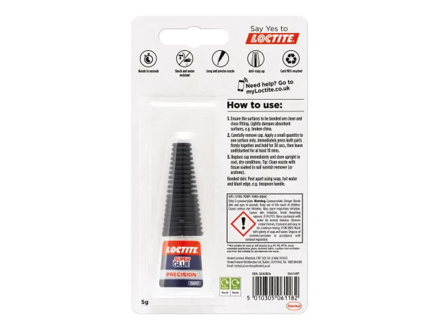 Loctite Super Glue Precision Bottle 5g