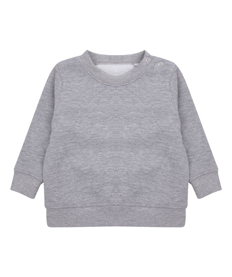 Larkwood Crew Neck Sweatshirt With Shoulder Poppers