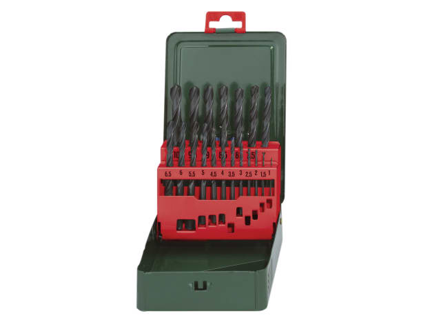 Metabo HSS-Tin Drill Bit Set, 19 Piece