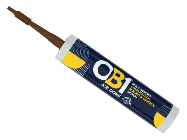 OB1® Hybrid Sealant & Adhesive Brown 290ml