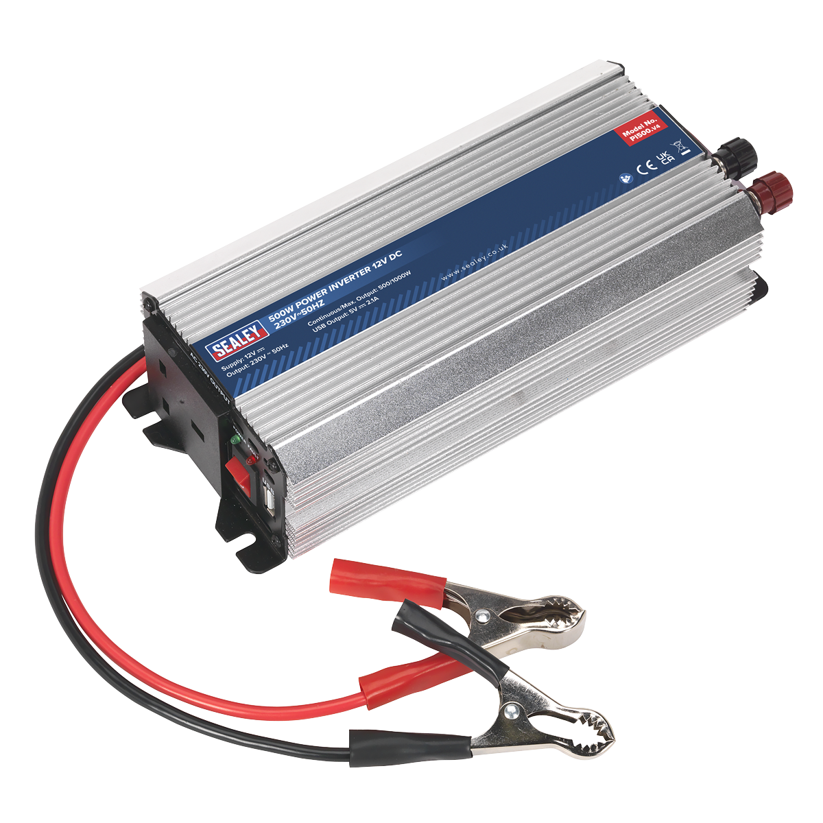 Sealey Power Inverter 500W 12V DC - 230V~50Hz