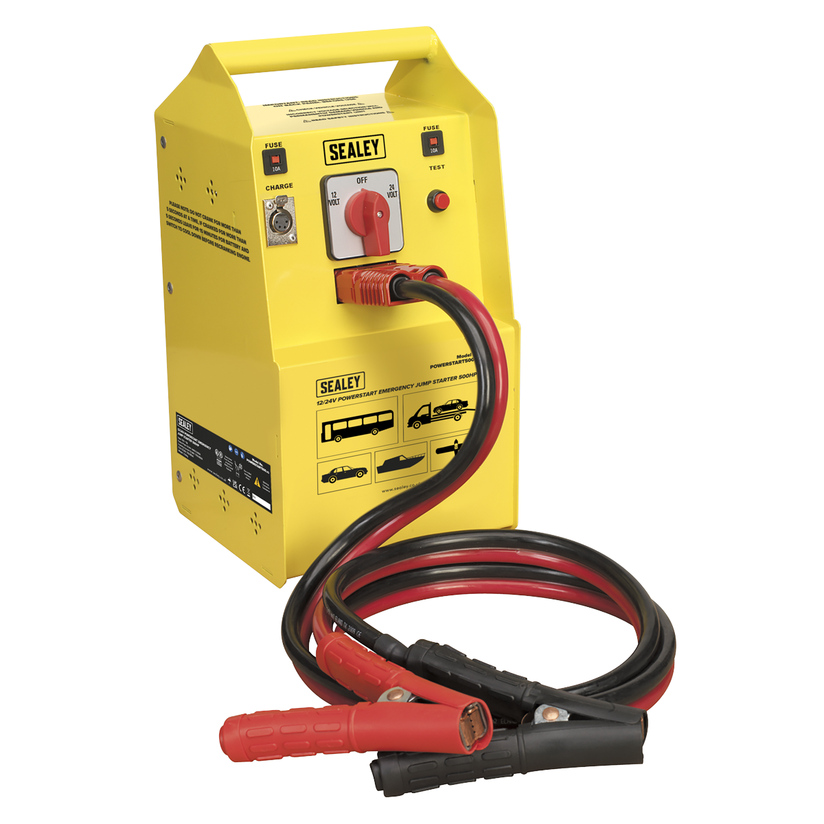 Sealey PowerStart Emergency Jump Starter 500hp Start 12/24V