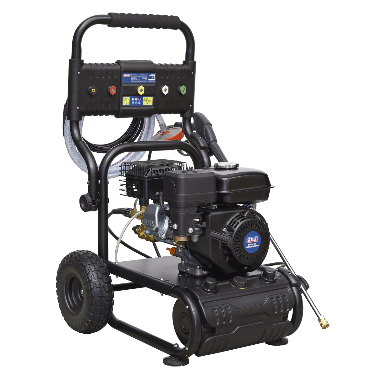 Sealey Pressure Washer 220bar 540L/hr Self-Priming 6.5hp Petrol