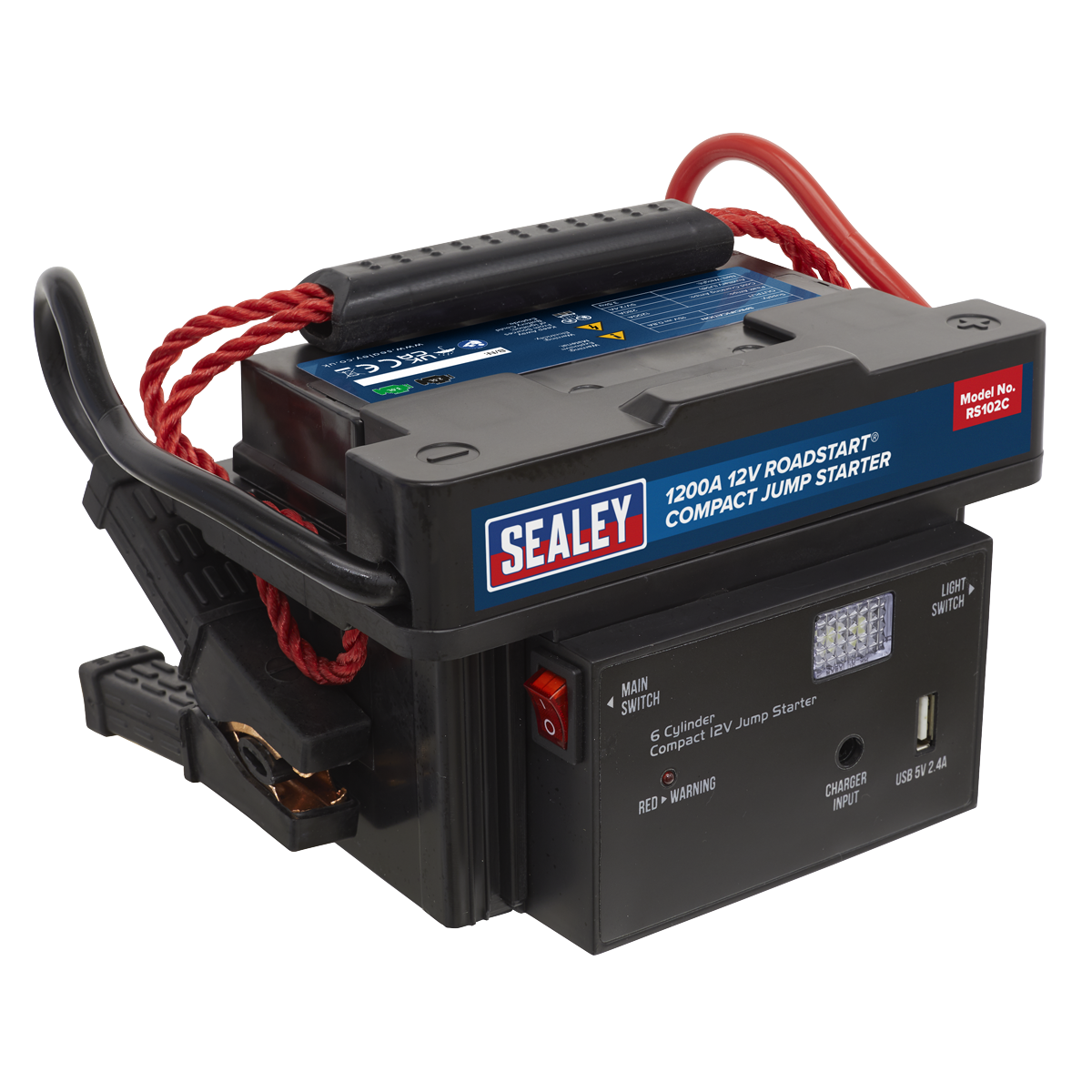 Sealey RoadStart® Compact Jump Starter 12V 1400A