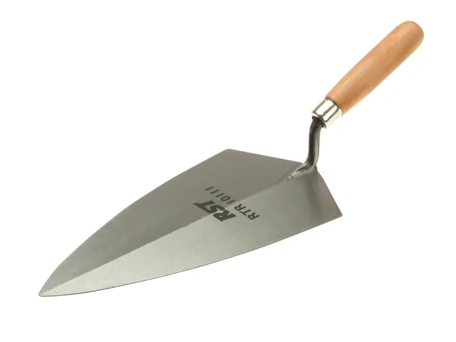 R.S.T. 101 Philadelphia Pattern Brick Trowel Wooden Handle 11in