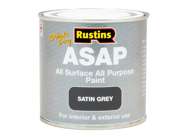 Rustins ASAP Paint Grey 250ml