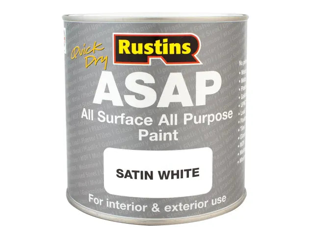 Rustins ASAP Paint White 250ml