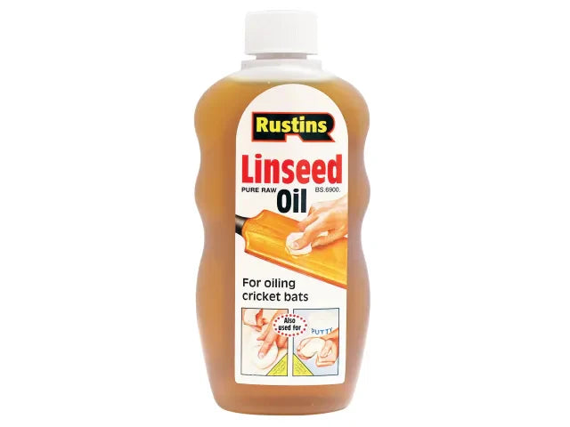 Rustins Raw Linseed Oil 500ml