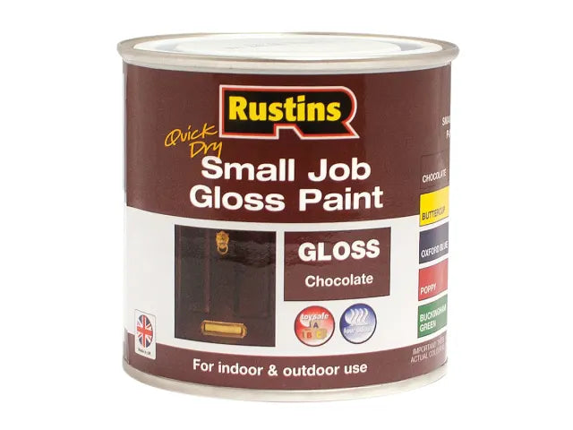 Rustins Quick Dry Small Job Gloss Paint Delphinium 250ml