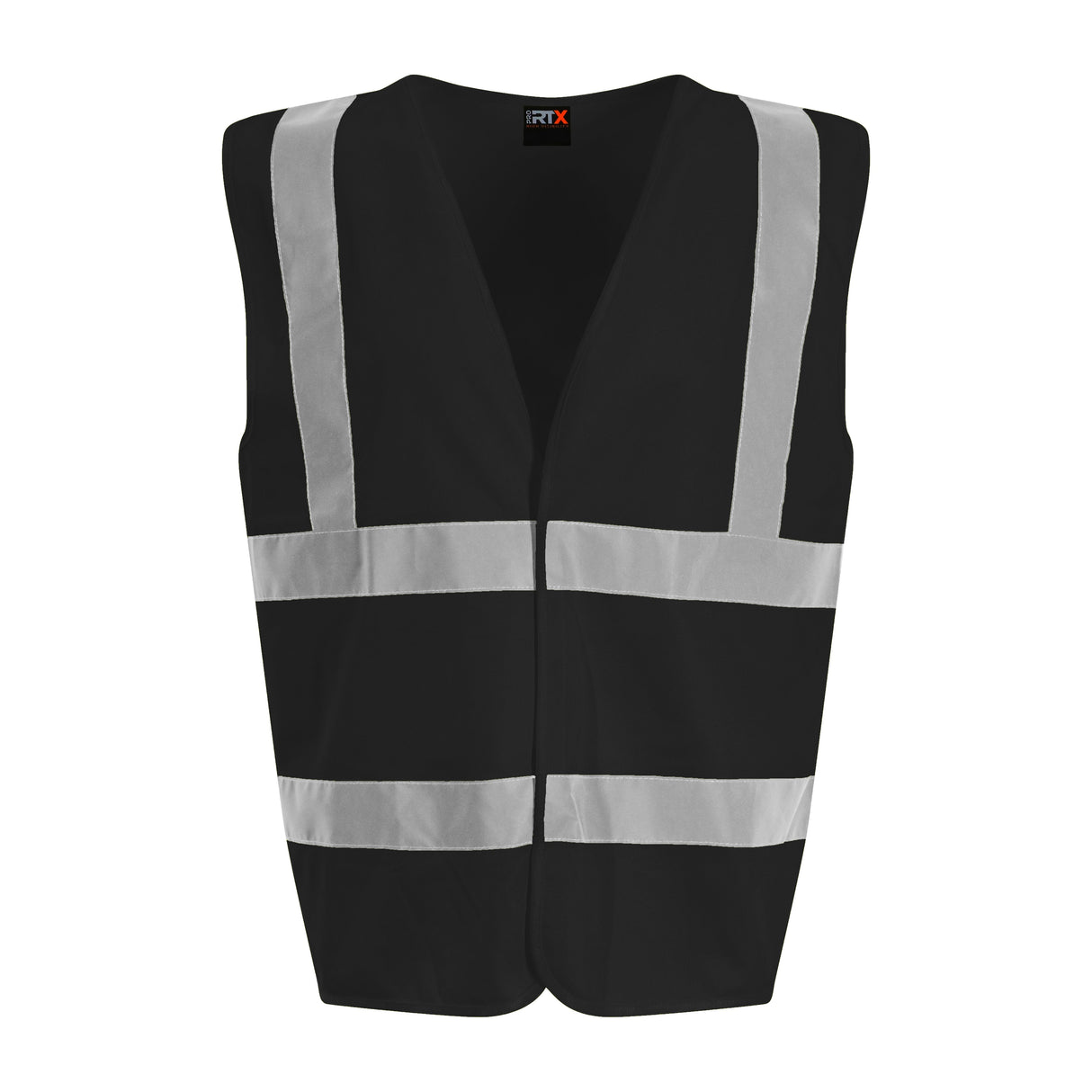 Prortx High Visibility Waistcoat - Black