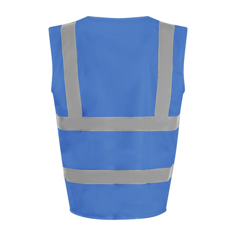 Prortx High Visibility Waistcoat - Royal Blue