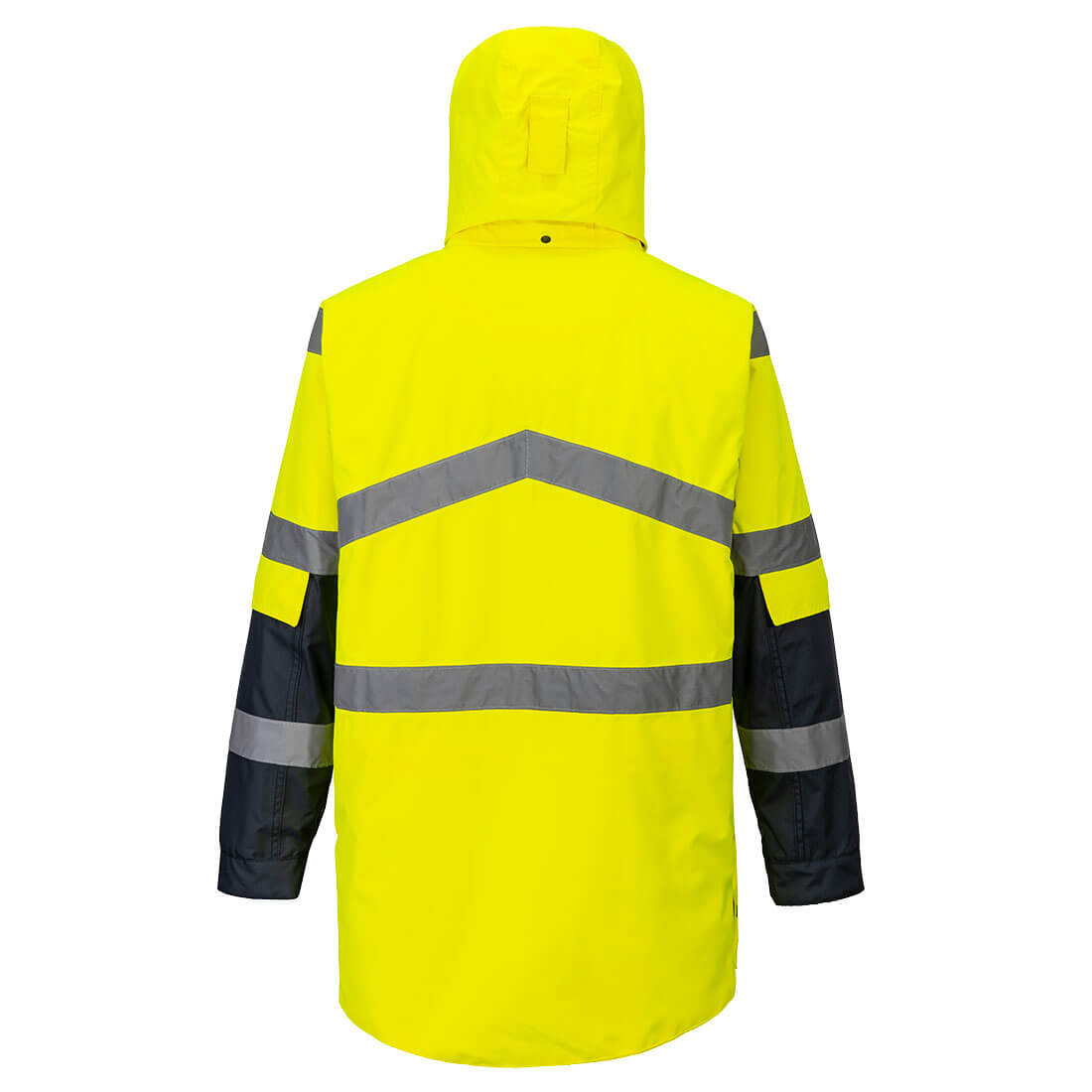 Portwest Hi-Vis Breathable Contrast Rain Jacket