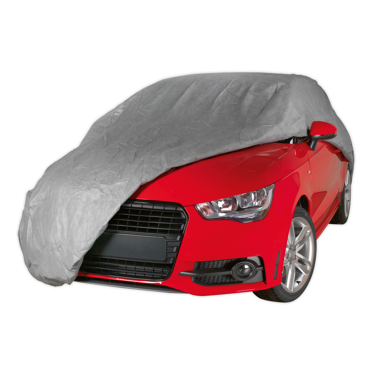 Sealey All-Seasons Car Cover 3-Layer - Medium