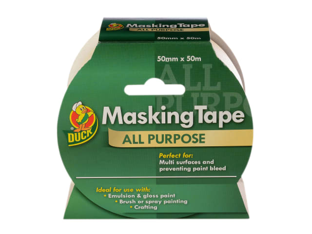 Shurtape Duck Tape® All-Purpose Masking Tape 50mm x 50m