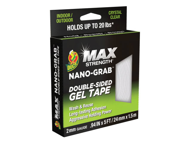 Shurtape DUCK MAX STRENGTH® NANO-GRAB Tape 24mm x 1.5m