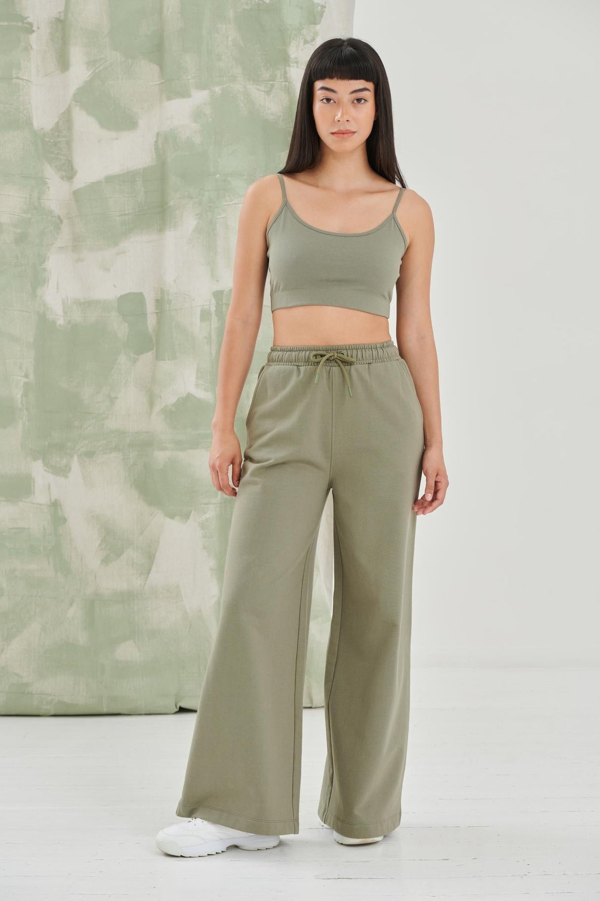 Sf Women's Sustainable Fashion Wide Leg Joggers