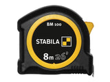 Stabila BM 100 Compact Pocket Tape 8m/26ft (Width 25mm)