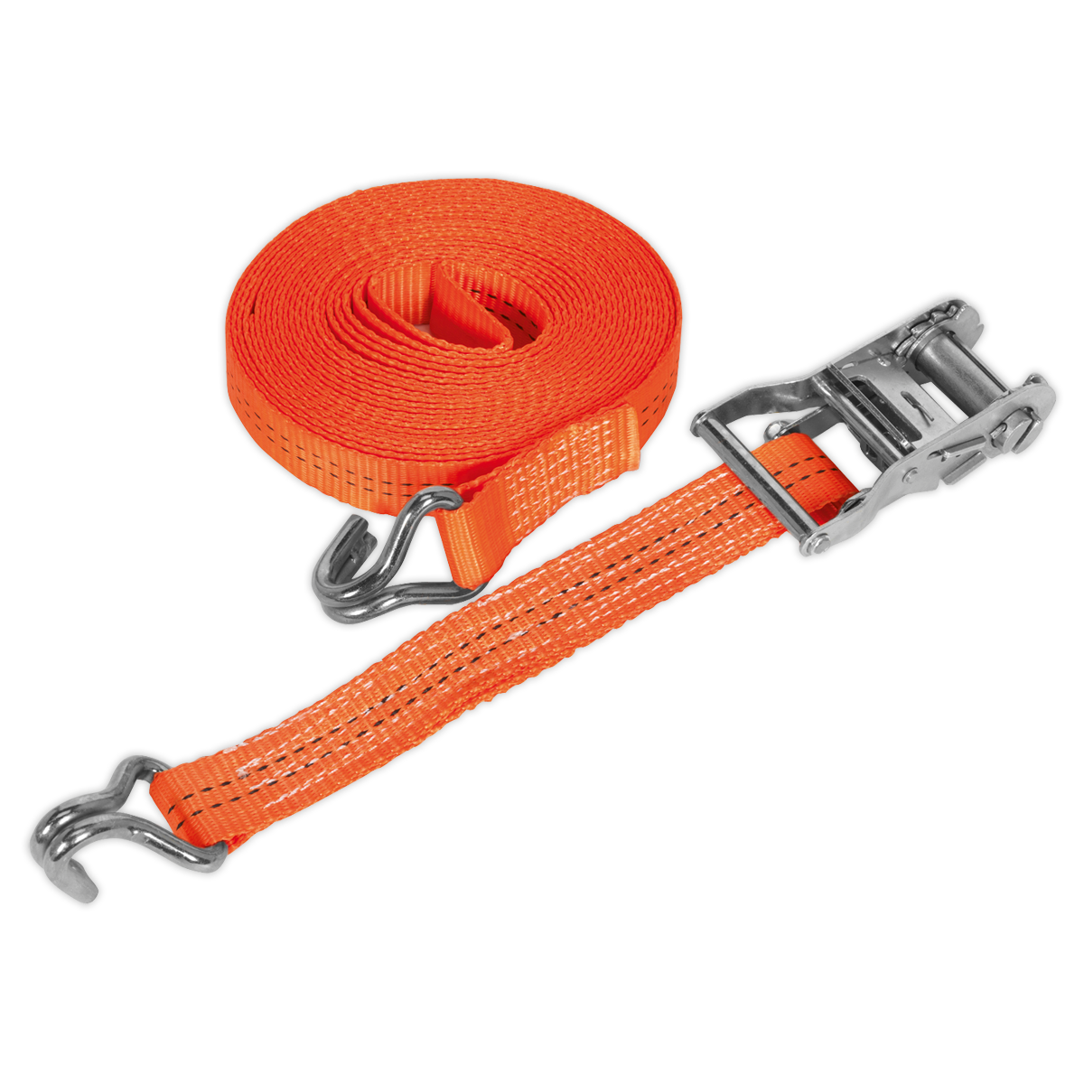 Sealey Ratchet Strap 35mm x 10m Polyester Webbing 2000kg Breaking Strength