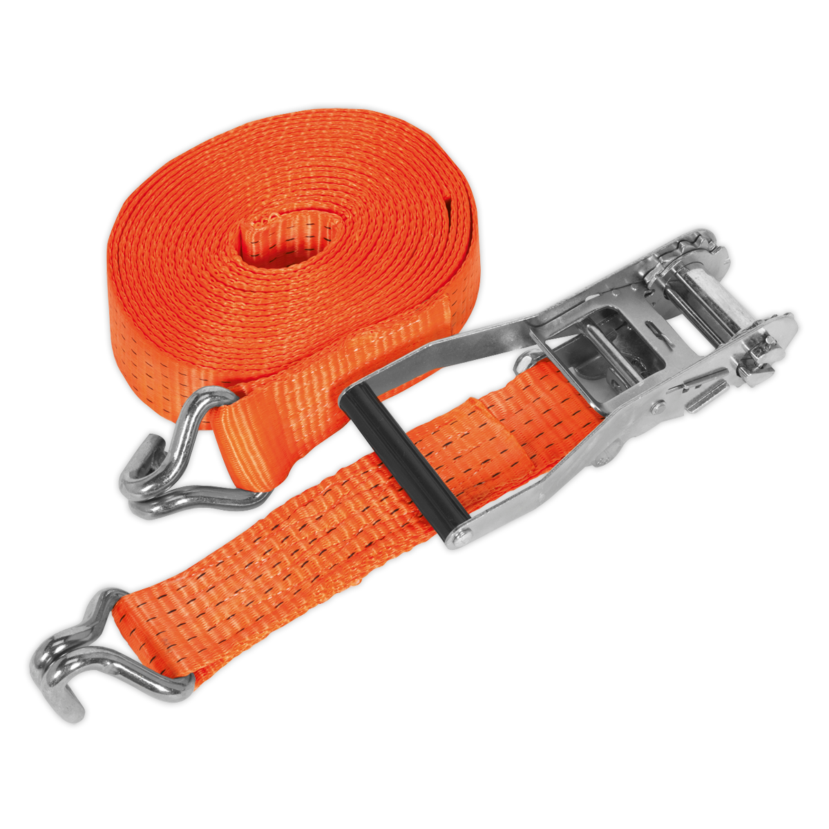 Sealey Ratchet Strap 50mm x 6m Polyester Webbing 5000kg Breaking Strength